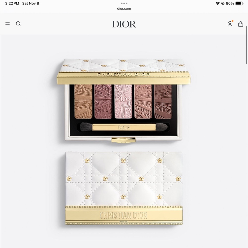 Christian Dior Iconic Eye Makeup Couture Case Holiday 2025